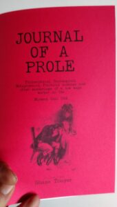 Journal of a Prole Red cover red